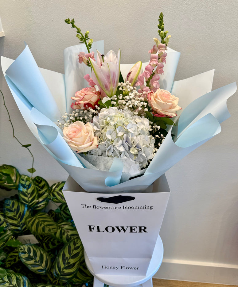 Blue sky bouquet