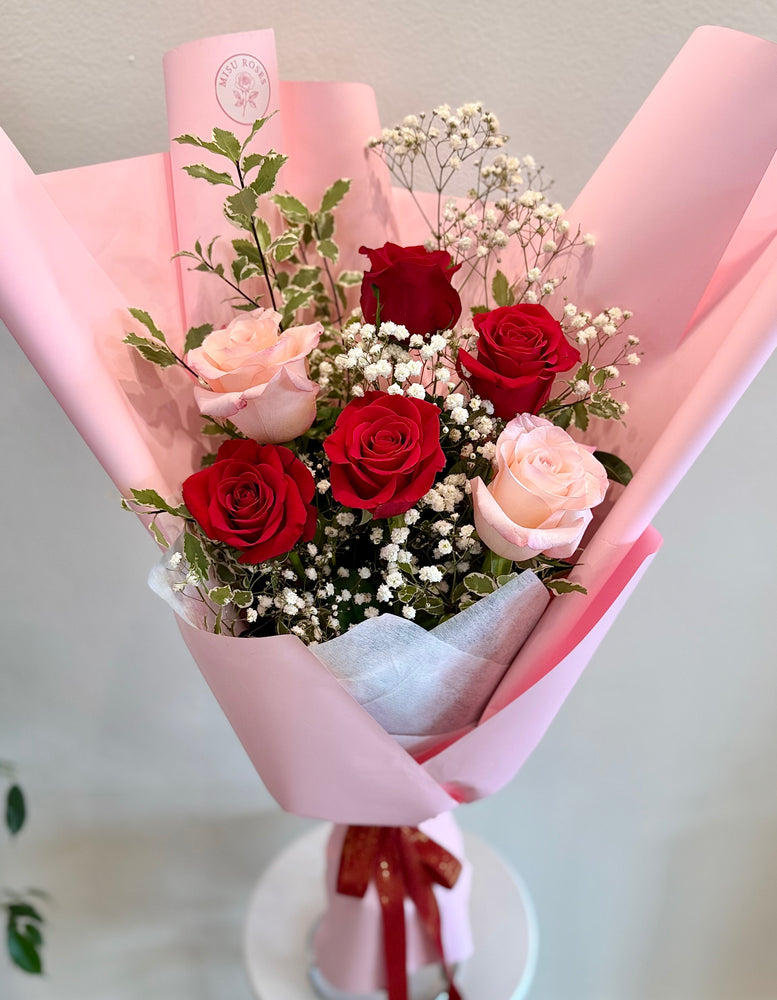 Apple red bouquet