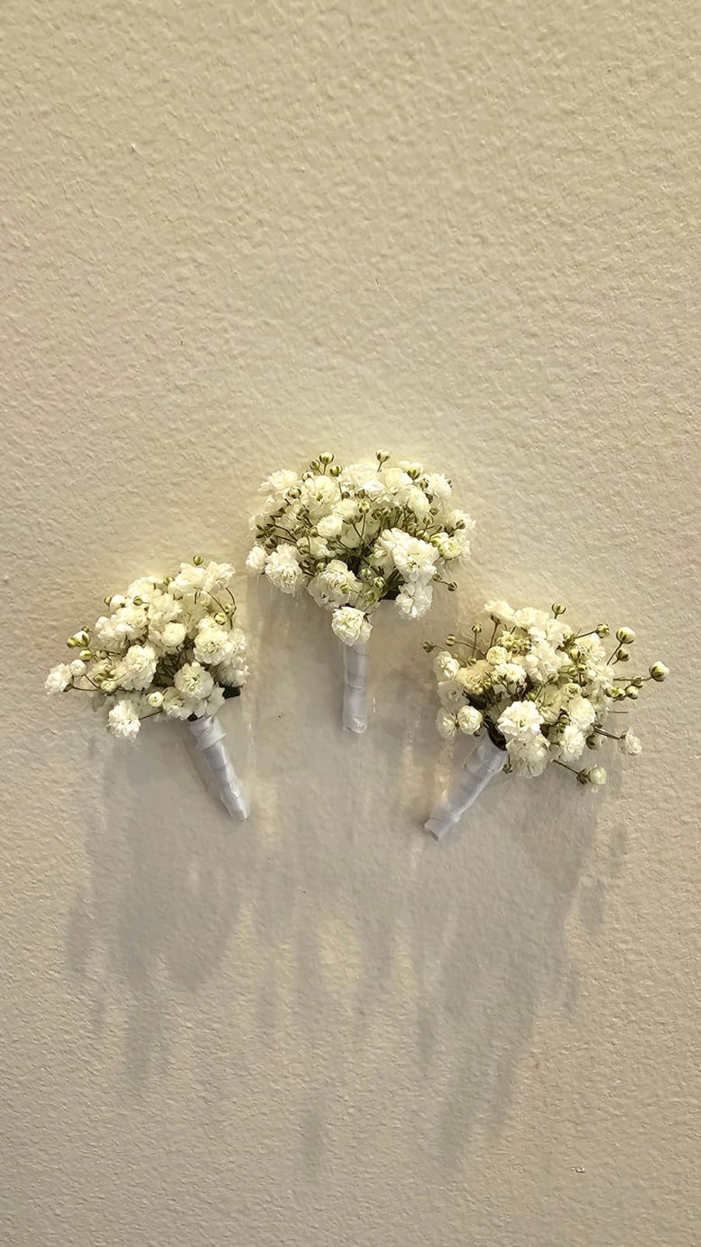 Baby Breath Buttonhole