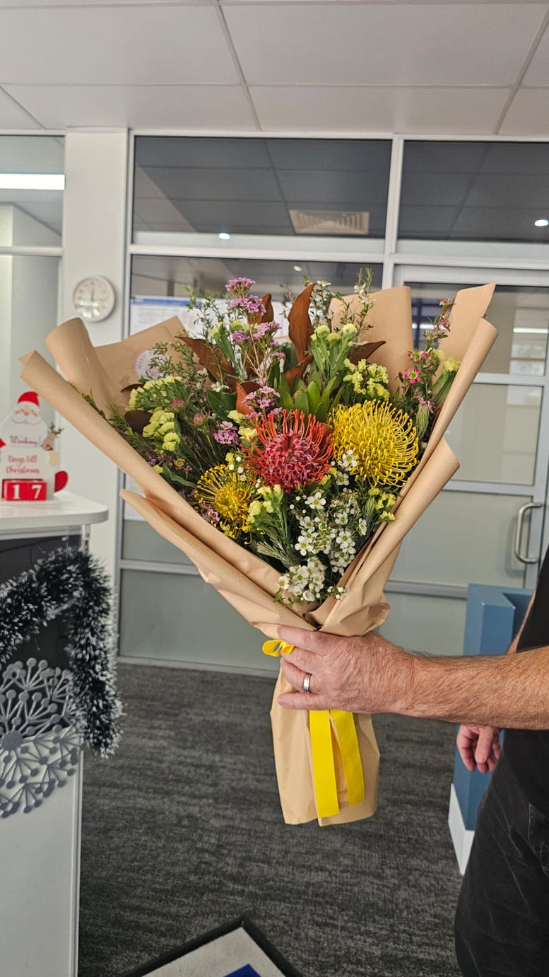 Standard Native Leucospermum Bouquet