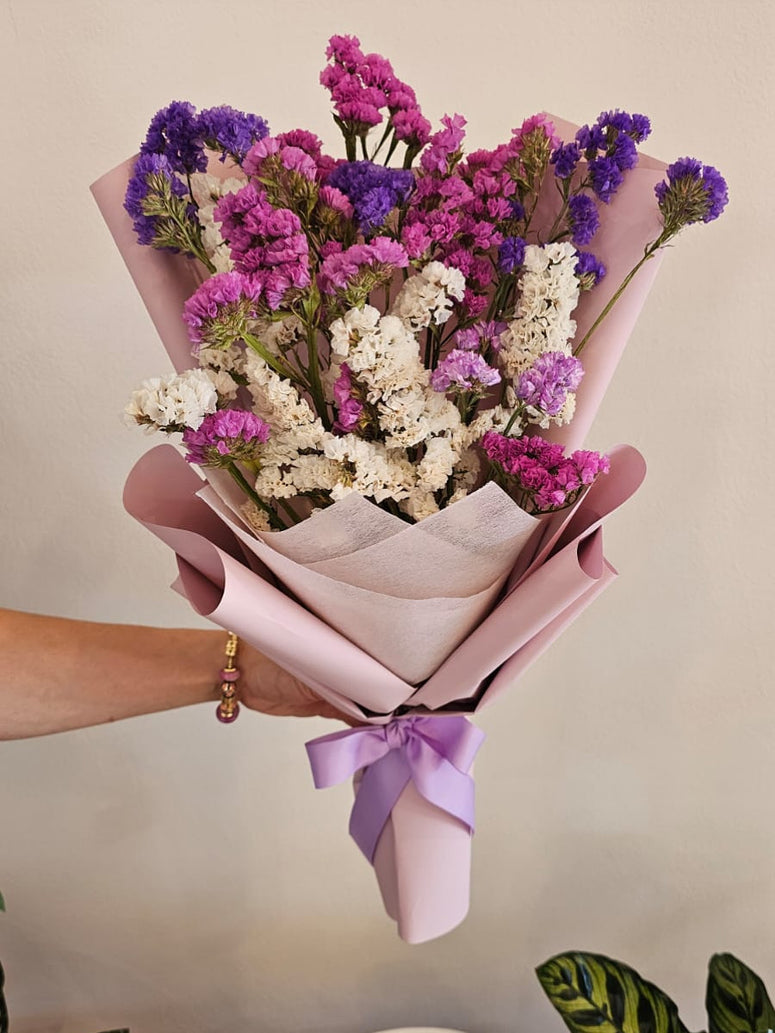 Natural Dried Statice Flowers