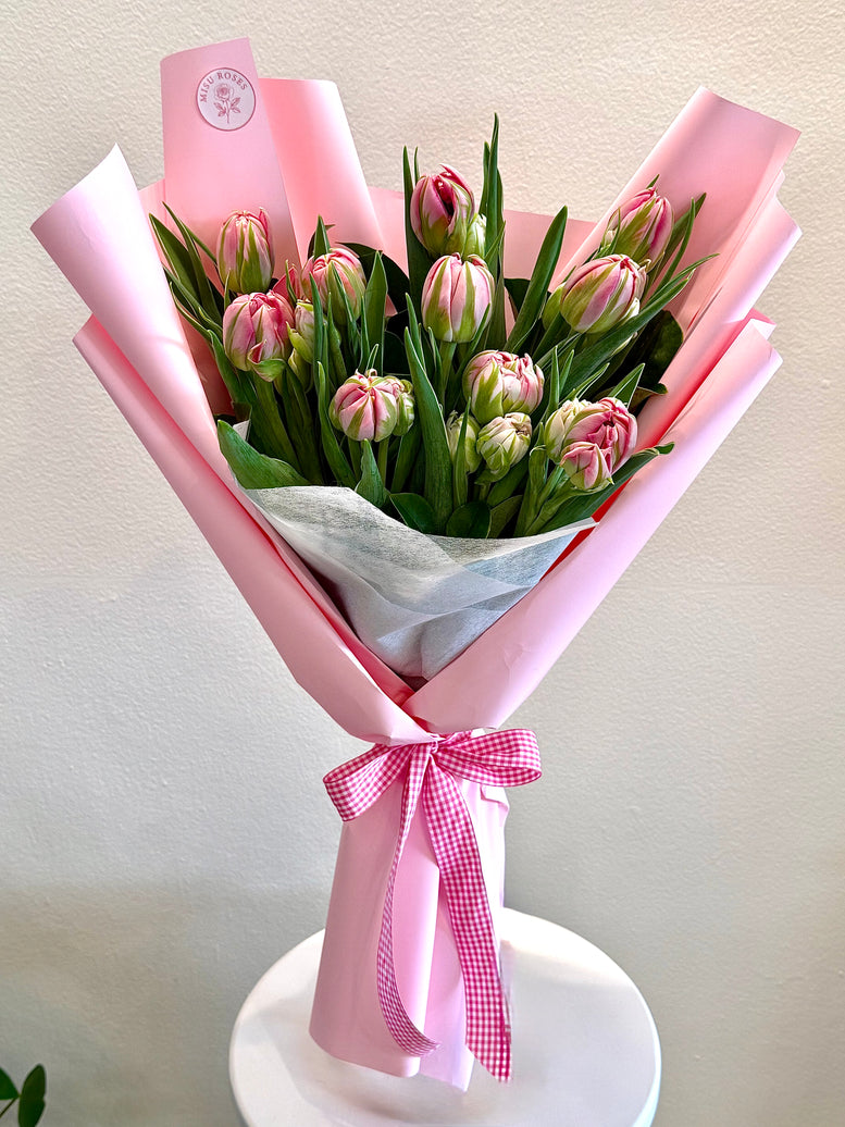 Tulip candy bouquet