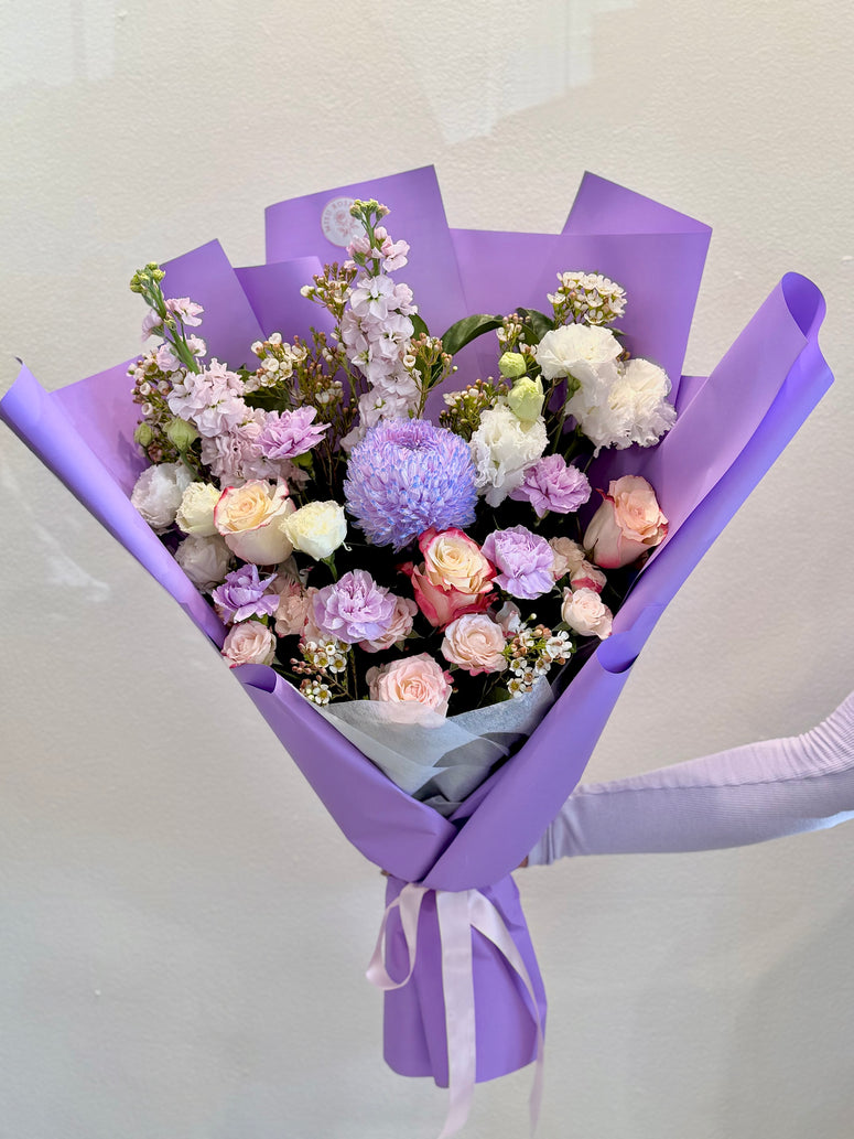 Iced lavender bouquet