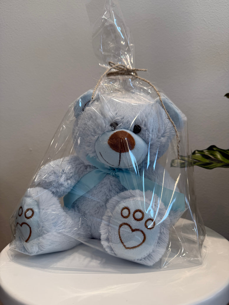 Blue Small Teddy Bear 20cm