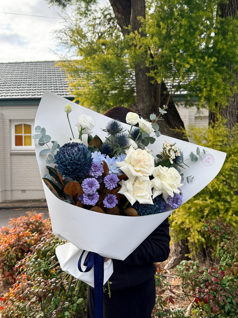 Angora Blue Bouquet