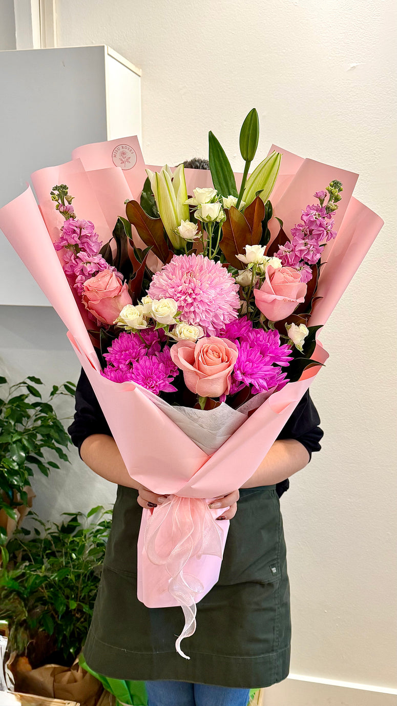 Dusty rose bouquet
