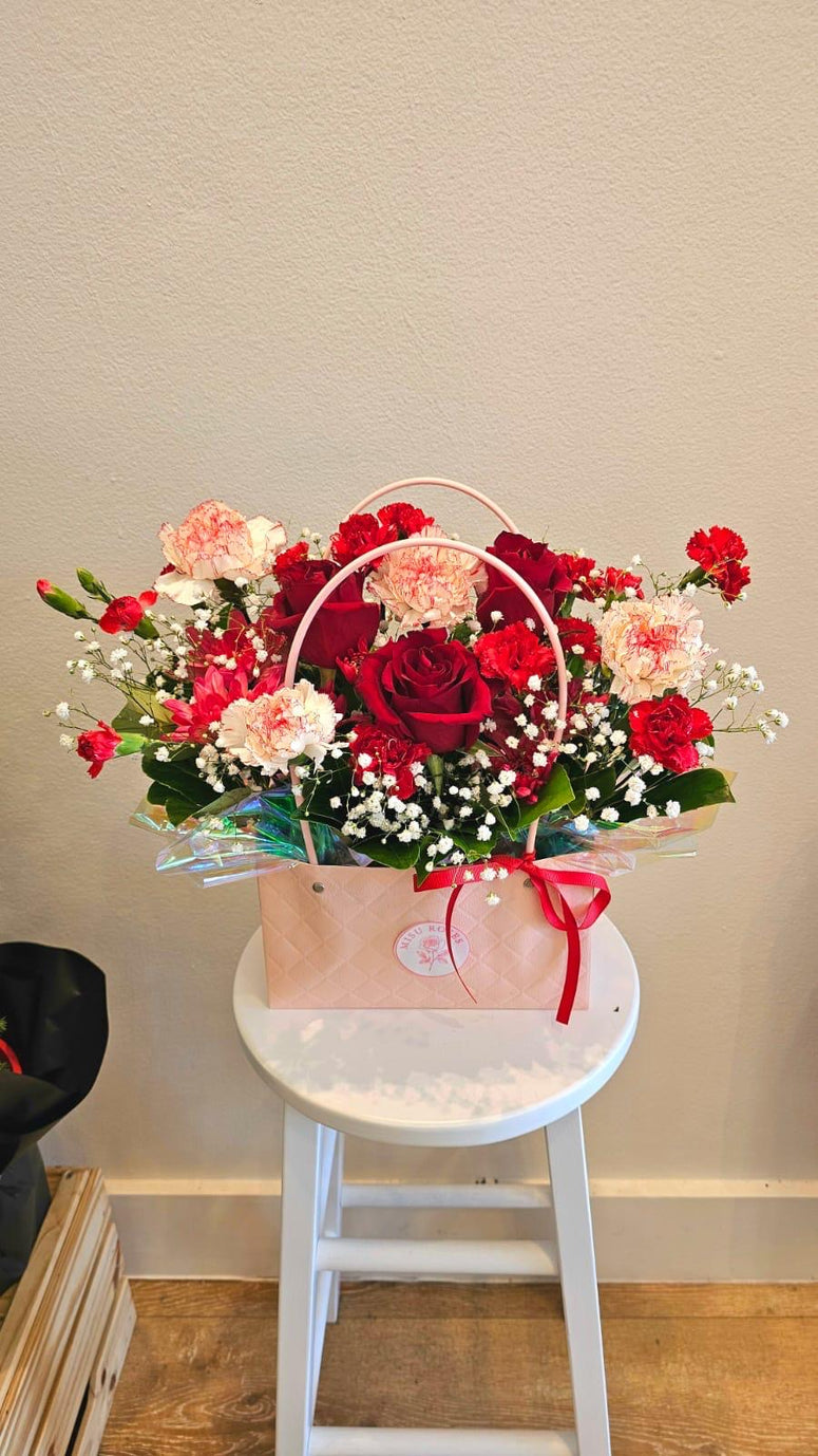 Lush Roses Bag Boxes