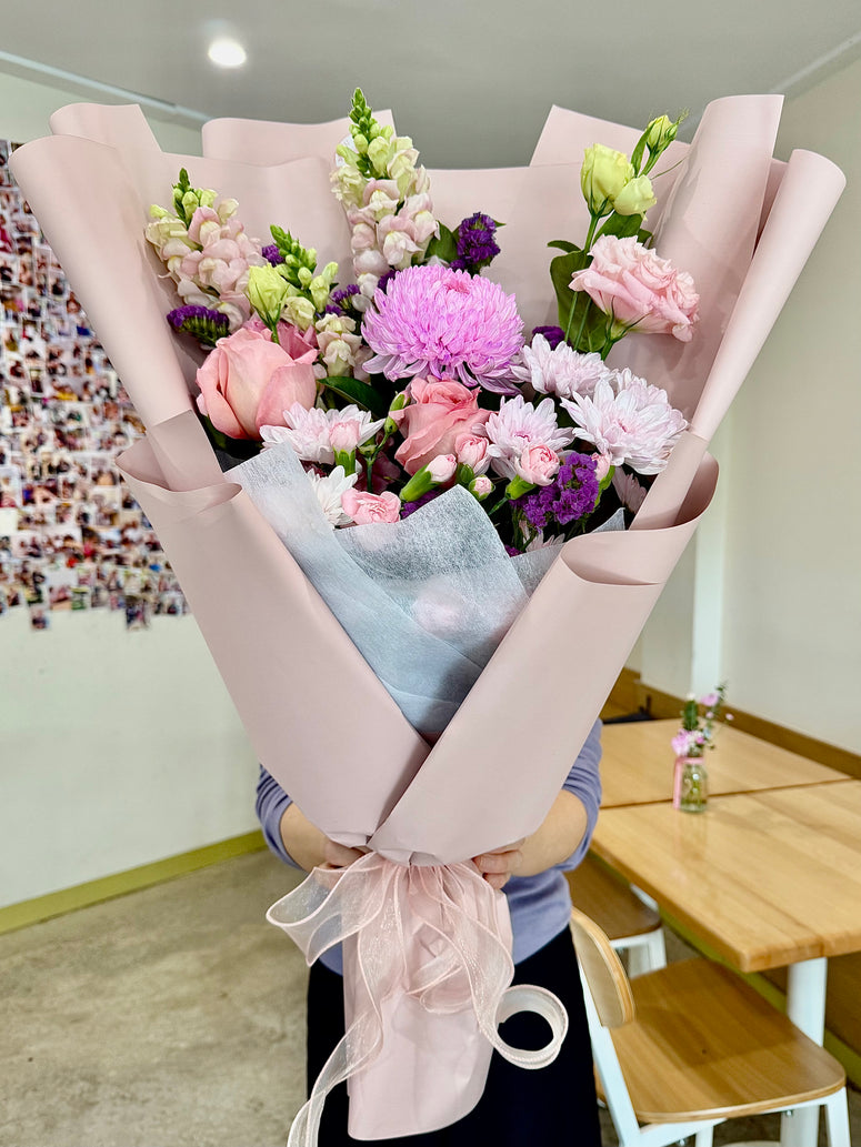 Pink polar bouquet
