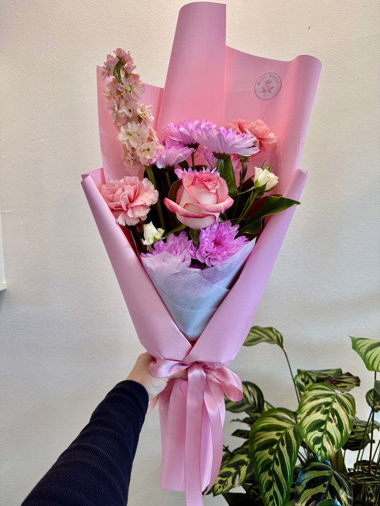Slightly rose bouquet