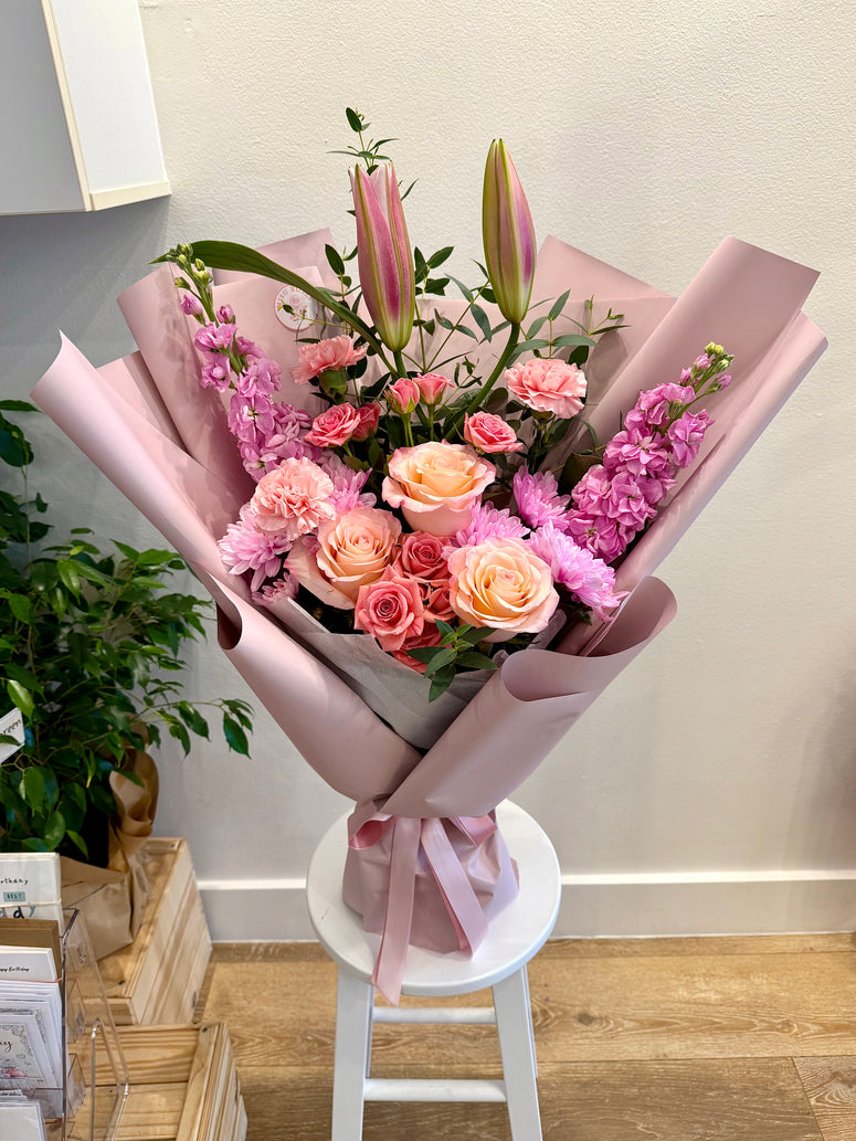 Creamy pink bouquet