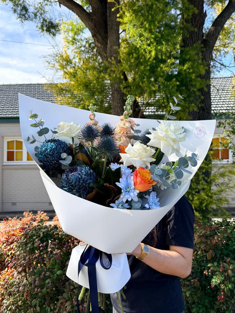 Angora Blue Bouquet