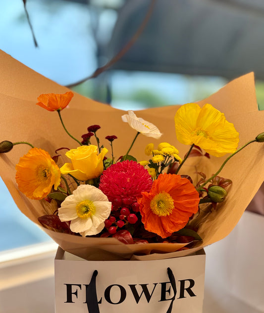 Poppies Lovely Standard Bouquet