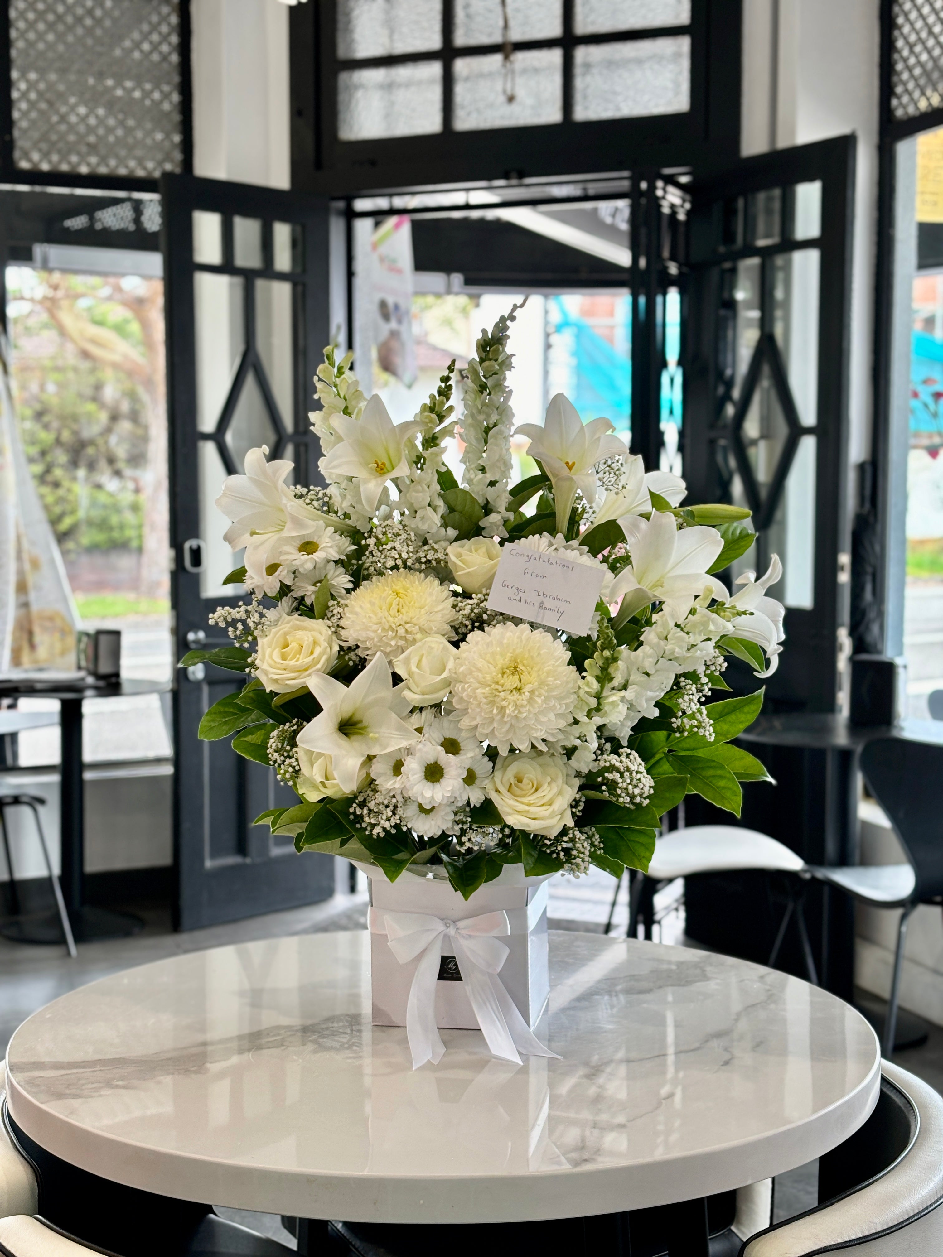 Premium White Box, Large Size ( As Shown) – Misu Roses