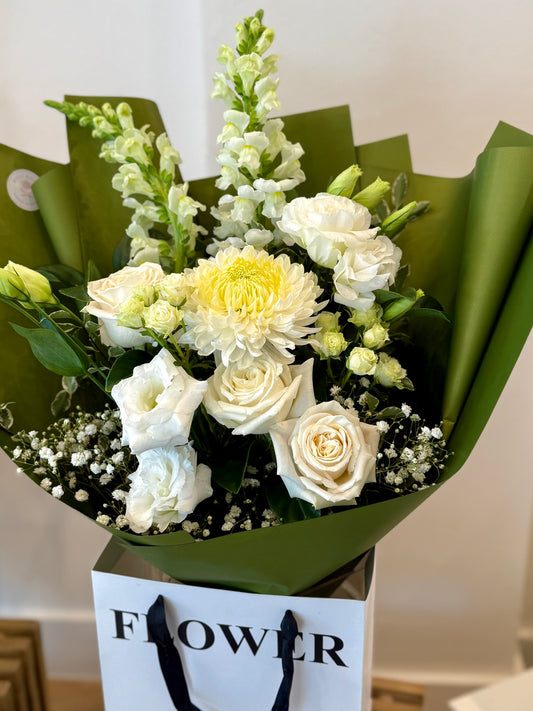 Pure White Premium Bouquet